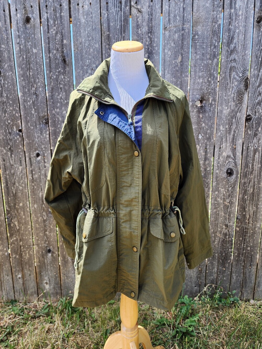 Vintage American Eagle Outfitters Womens Green Utility Jacket 90s Y2K  Bella Swa